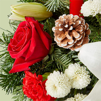 Seasonal Festivities Centerpiece –  Stardust Flowers, Surrey BC