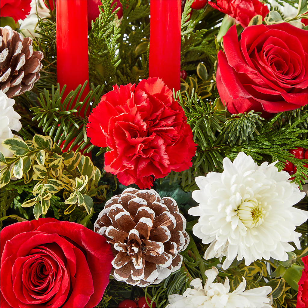 Holiday Soiree Centerpiece –  Stardust Flowers, Surrey BC
