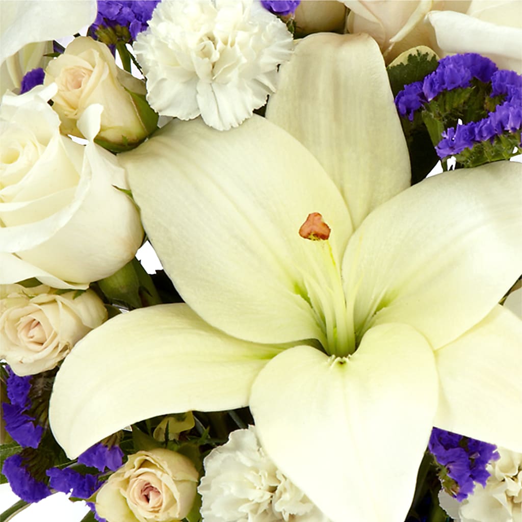 Sapphire Rush Bouquet –  Stardust Flowers, Surrey BC