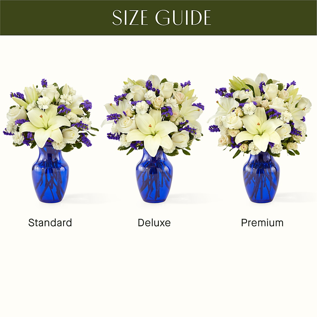 Sapphire Rush Bouquet –  Stardust Flowers, Surrey BC