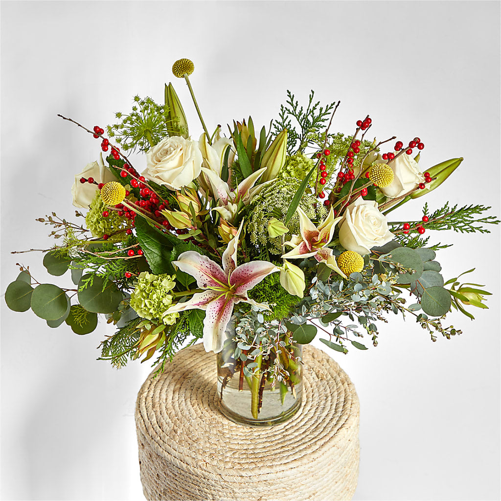 Berry & Bright Bouquet –  Stardust Flowers, Surrey BC