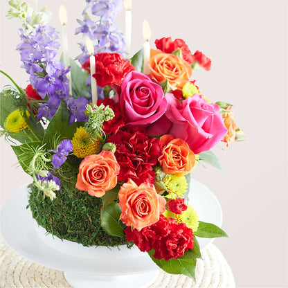Best Year Yet Floral Cake –  Stardust Flowers, Surrey BC