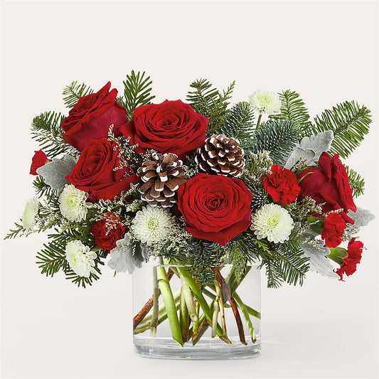 Yule Cheer Bouquet –  Stardust Flowers, Surrey BC