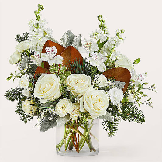 Fresh Snowfall Bouquet –  Stardust Flowers, Surrey BC