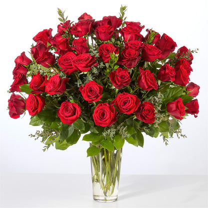 Forever Yours Fifty Stem Red Rose Bouquet –  Stardust Flowers, Surrey BC