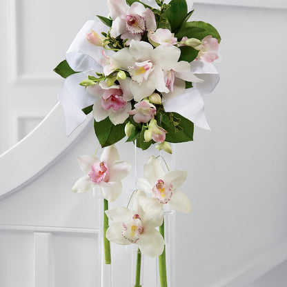 Perfect Entrance Pew Arrangement –  Stardust Flowers, Surrey BC