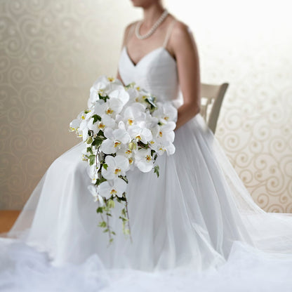 Classic White Bouquet –  Stardust Flowers, Surrey BC