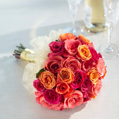 Sweet Roses Bouquet –  Stardust Flowers, Surrey BC
