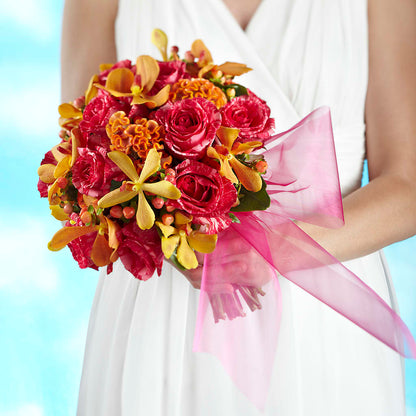 Brilliant Shades of Love Bouquet –  Stardust Flowers, Surrey BC