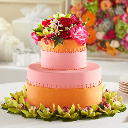 Sweet Citrus Cake Decor –  Stardust Flowers, Surrey BC
