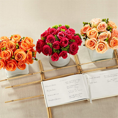 Dawn Rose Centerpiece –  Stardust Flowers, Surrey BC