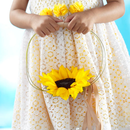 Sweet Sunshine Flower Girl Bouquet –  Stardust Flowers, Surrey BC