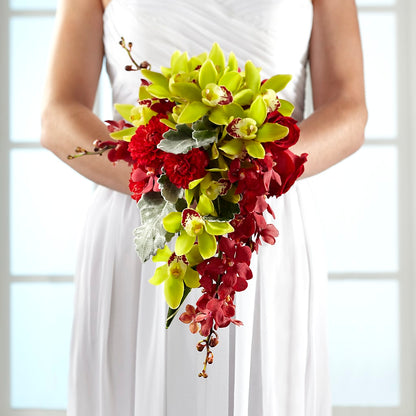 Elegant Orchid Bouquet –  Stardust Flowers, Surrey BC
