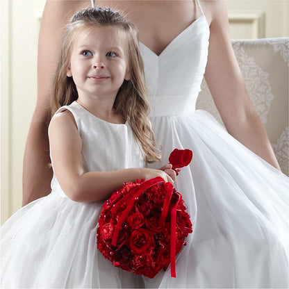 Pure at Heart Flower Girl Arrangement –  Stardust Flowers, Surrey BC